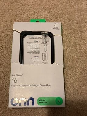 On Running Black MagSafe Rugged Case for iPhone 16